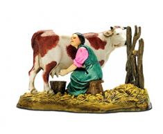 BERTONI Jouet Ã Lait en Bois avec Vache Multicolore Taille Unique