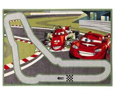 Disney Tapis Premium Cars Monza Gris/Vert/Rouge 133Â x 190Â cm