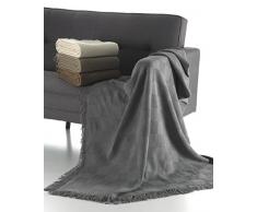 Glam bodo Linge de lit, algodón-poliéster, Ivoire, Individuel, 37 x 29 x 8.5 cm