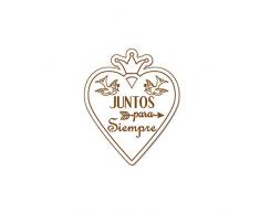 dayka Trade Sculpture et de bois, multicolore, 7.4Â x 6Â cm