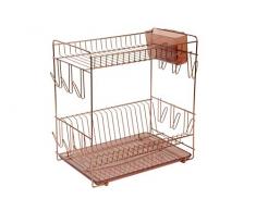 Sauvic Ãgouttoir à Vaisselle Grande cuivré