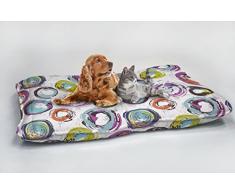 Maxi coussin pour chien Cerchi Astratti, 60x100cm