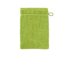 MÃ¶ve Perlstructure Gants de Toilette uni en Peridot 20 x 15 cm