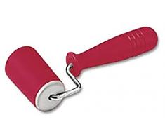 KAISER Rouleau de pâtisserie en Silicone de qualité Alimentaire avec Noyau en métal et poignées ergonomiques Rouge 6,5 cm