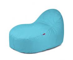 Outbag Slope XL Dextérieur Pouf, Aqua, 140 x 115 cm