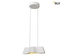 WAVE PENDANT, suspension, blanc, LED 8,6W 3000K avec patère