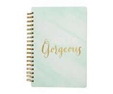 American Crafts Papier pour Bureau Essentials Journal 7Â x 25,4Â cm Hello Gorgeous