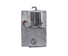 douceur dintÃ©rieur rideau a oeillets 140x280 cm polycoton memphis perle