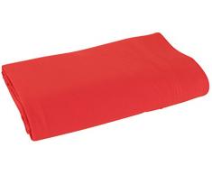 Vent du sud Drap Plat, Coton, Cranberry, 240X300 cm