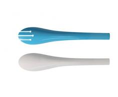 COOKUT KATSBC Couverts à Salade - Bleu, ABS