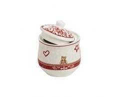 Brandani 54444Â Abbracci Porcelaine Bol Ã sucre, Multicolore