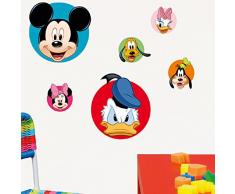 Stickers Mural enfants Mickey pastille (DISNEY ) Nouvelles Images