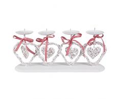 Clayre & Eef 6Y2524 Bougeoir 44 x 10 x 19 cm