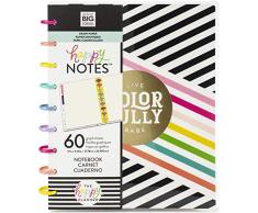 ME & MY Big Ideas Agenda Happy Planner Couleur vive Graphique Taille unique