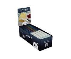 Arcos 818100 BoÃ®te de 36 Couteaux Ã Beurre, Acier Inoxydable, Multicolore, 90 mm