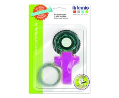 Artemio 18002926 Etiqueteuse Click Petit modÃ¨le-11 cm, Plastique, Multicolore, 12,7 x 5,5 x 18,5 cm