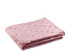 Gözze Tapis en Peau de Mouton 60 x 90 cm, Polyester, Vieux Rose, 150 x 200 cm