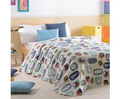 Sancarlos Couvre-lit boutis 180X270 Bleu