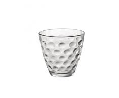Bormioli Rocco 074208 Lot De 6 Gobelets à Eau, 26 CL, Dots