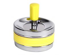 Helio Ferretti Cendrier Rond Long Fluo, Multicolore, Standard