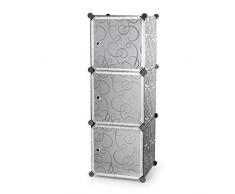 LINEAG Cubes De Rangement Modulables Plastiques Modele Tbox3, Multicolor, Taille Unique