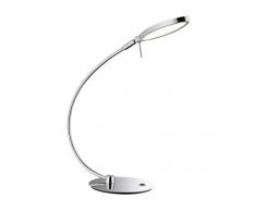 Wofi 3110.03.01.6000 A Lampadaire, métal, Silber, WeiÃ, Integriert 4.5 wattsW