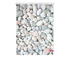 Lichtblick KRT.120.150.306 Klemmfix Store Enrouleur occultant sans perÃ§age Blanc Gris 120 x 150 cm