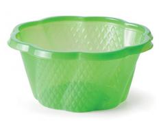 ALCAS Coupelle à Glace en PLA-100% biodégradable et compostable, PLA, Vert, 8,3 cm