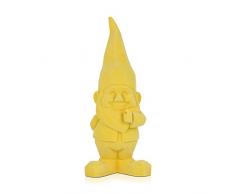 World Art GNOME Sculpture En RÃ©sine, Multicolore, 41x18x13 Cm