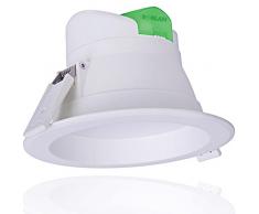 roblan allinr2459bf downlight spot à encastrer, 14 W, blanc