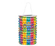 Idena Lanterne en Forme de Fleurs - Environ 16 x 24 cm, dÃ©coration de Lanterne, Multicolore