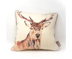 Jane Bannon GP85316 Coussin 40 x 40 cm (Montgomery), Coton, Multicolor, 40 x 40 x 11 cm