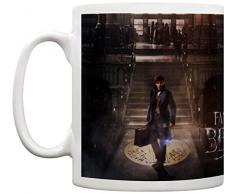 Les Animaux Fantastiques MG24190 Fantastic Beasts (Teaser) Mug, Céramique, Multicolore, 11oz/315ml