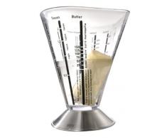 GEFU GE14450 Saturas Verre Mesureur Plastique Blanc 12,3 x 12,1 x 16,5 cm 500 ml