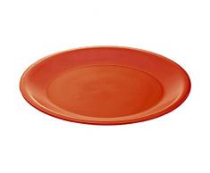 Rotho 1705702792 Assiette Plat, Plastique, Papaye-Rouge, 45 x 35 x 25 cm
