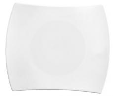 Saturnia Tokio Plat rectangulaire, Porcelaine, Blanc, 25Â x 32Â x 3Â cm