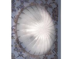 ONLI click your light 1007/PLM Plafonnier, Verre, E27, Blanc, 40Â cm