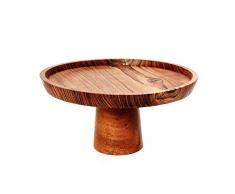 Plateau Rond en Teck, Taille M