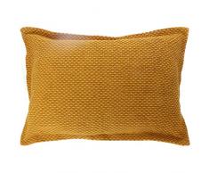 Unique Living Coussin décoratif, Coton, Mellow Yellow, 40 x 60 cm