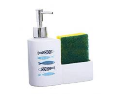 Dcasa Ãponge Distributeur intégré dans Le Plan de Travail Tapis Accessoires pour Baignoire Décoration de la Maison Unisexe Adulte Couleur Unique