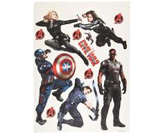 AG Design DK 890 Marvel Civil War Stickers muraux