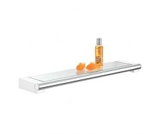 Tiger Tablette pour Le Bain, métal, Chrome, 14.4 X 60.2 x 4.2 cm