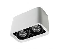 LEDs C4 90-3550-14-00 baco led Plafonnier 2xgu5,3 0w : Blanc