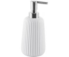 Gedy Marika Distributeur de Savon, cÃ©ramique, Blanc, 8Â x 8Â x 18