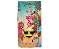 Carbotex Serviette de Plage, Multicolore, 70x140cm