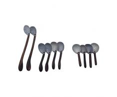 VIE UK_VG0094-MINIATUR-SEASHELL-COLLECTION Miniature Louche avec Coquillage Lot, Multicolore, Taille Unique