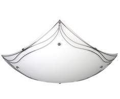 Oaks Lighting Plafonnier Non électrique Carré Verre