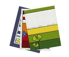 Egan paf63/04Â x Set torchons, Tissu, Multicolore, 3Â unitÃ©s