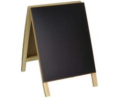 Hampton Art en Bois Chevalet Tableau Noir EffaÃ§able magnÃ©tique 8Â x 12-inch-