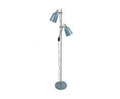 LEITMOTIV LM1388 Lampadaires, MÃ©tal, Blue